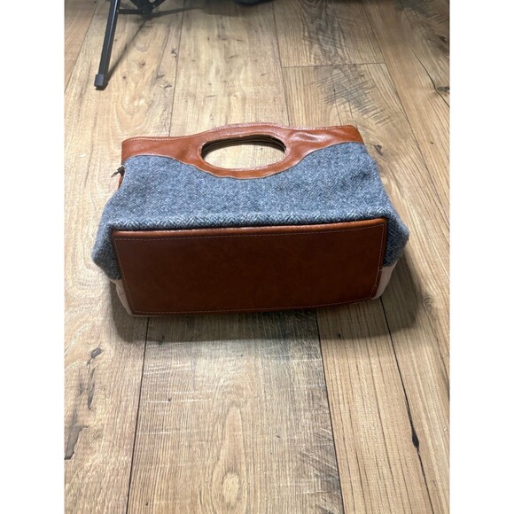 vintage blue and pink handmade purse - Picture 2 of 7